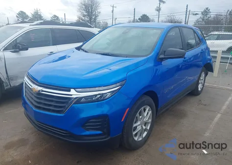 2024 Chevrolet Equinox Fwd Ls z USA, uszkodzony, nr VIN 3GNAXHEGXRL281056